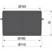 ALCAPLAST Hrdlo pro napojení na odpad DN 110 AVZ-P001