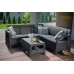 ALLIBERT CORFU RELAX Set zahradní, grafit/šedá 17202123