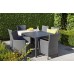 VÝPRODEJ ALLIBERT IOWA zahradní židle, 62 x 60 x 89cm, bílá 17197853 POŠKOZENÉ!!!