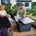 ALLIBERT LUZON PLUS Zahradní odkládací stolek, 57 x 57 x 43 cm, grafit 17208454