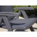 ALLIBERT MONTREAL Zahradní židle polohovací 2 ks, 63 x 67 x 111 cm, cappuccino 17201891