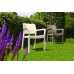 ALLIBERT SAMANNA Zahradní židle, 53 x 58 x 83 cm, grafit 17199558