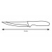 TRAMONTINA 3'' Nůž tenčicí 7,6 cm Onix 3023820063