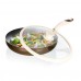 BANQUET CONTRA Pánev WOK s nepřilnavým povrchem 28 x 8 cm, se skleněnou poklicí, indukce
