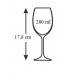 BANQUET CRYSTAL Lucille sklenice na bílé víno, 200ml, 6ks, 02B4G005200