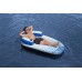 BESTWAY Hydro-Force Indigo Wave Nafukovací lehátko 191 x 107 cm 43533