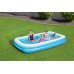 BESTWAY Family Pool Nafukovací bazén 305 x 183 x 46 cm, bez filtrace 54150