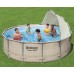 BAZAR BESTWAY Power Steel Bazénový set 396 x 107 cm, kartušová filtrace 5614V ROZBALENO!!