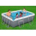 BESTWAY Power Steel Bazénový set 282 x 196 x 84 cm, kartušová filtrace 56629