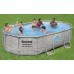 VÝPRODEJ BESTWAY Power Steel Swim Vista Bazénový set 488 x 305 x 107 cm, písková filtrace 56946 POŠKOZENÝ OBAL!!