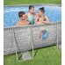 VÝPRODEJ BESTWAY Power Steel Swim Vista Bazénový set 488 x 305 x 107 cm, písková filtrace 56946 POŠKOZENÝ OBAL!!