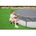 BESTWAY Zimní prémiová plachta 370 cm, šedá, kulatá 58949