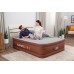 BESTWAY AlwayzAire Fortech Nafukovací postel s vestavěnou pumpou, 203 x 152 x 51 cm 69160
