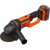 Black & Decker BCG720M1 Úhlová bruska 125mm (18V/1x4,0Ah) Taška