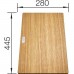 BLANCO krájecí deska CLARON, 445x280mm 233106