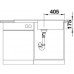 BLANCO Idessa XL 6 S dřez keramika basalt, oboustranné provedení, s excentrem 520314