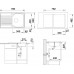 BLANCO set TIPO 45 S Compact přírodní nerez 780 x 500 mm + MIDA baterie chrom