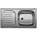 BLANCO set FLEX mini profilovaný nerez 780 x 435 mm 512032 + TIVO baterie chrom 517599