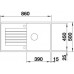 BLANCO ZIA 5 S dřez Silgranit 860x500 mm, antracit 520511