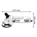 BOSCH GWS 750 PROFESSIONAL Úhlová bruska, hrubovací kotouč 060139400B