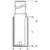 BOSCH Drážkovací fréza, 2608628470