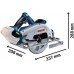 BOSCH GKS 18V-68 C PROFESSIONAL Akumulátorová okružní pila BITURBO,06016B5000