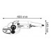 BOSCH GSH 27 VC bourací kladivo + GWS 20-230 bruska úhlová 0615990J87
