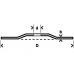 BOSCH Expert for Metal Hrubovací kotouč profilovaný, 125x22,23x6mm 2608600223