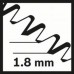 BOSCH BIM AII 65 BSPB Hard Wood Ponorný pilový list, 40 x 65 mm 2608662017