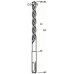 BOSCH SDS-plus-7 Vrták do kladiv, 6,5 x 100 x 165 mm 2608585033