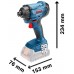 BOSCH GDR 180-LI Rázový utahovák 06019G5124