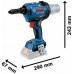 BOSCH GRG 18V-16 C PROFESSIONAL Aku nýtovací pistole 06019K5001