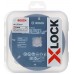 BOSCH X-LOCK Sada pro řezání a broušení 125x22,23mm, 5 ks 2608619374