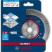 BOSCH Diamantový řezný kotouč EXPERT HardCeramic 125 × 22,23 × 1,4 × 10 mm 2608900655