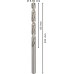 BOSCH Vrták do kovu PRO Metal HSS-G standardní délky, 6,6 × 63 × 101 mm, 10 ks 2608585499