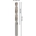 BOSCH Vrták do kovu PRO Metal HSS-G standardní délky, 12,6 × 101 × 151 mm, 5 ks 2608585542