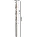BOSCH Vrták do kovu PRO Metal HSS-G Twist, 6,2 × 63 × 101 mm 2608595067