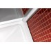 POLYSAN LUCIS LINE půlkruhová sprchová zástěna 900x900mm, čiré sklo