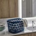 CURVER OCEANA 30L Koš na čisté prádlo 42,6 x 34,6 x 27,1 cm, modrá 00552-Z99