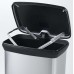 CURVER DECO BIN 50L Odpadkový koš 39 x 29 x 73 cm stříbrný 02162-582