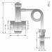 Danfoss BVTS - Dochlazovací ventil G3/4" F, 97°C - kapilára 1,30 m , 003N3300