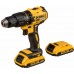 DeWALT DCD778D2T Aku příklepová Vrtačka (65Nm/18V/2x2,0Ah) kufr Tstak