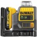 DeWALT DCE0811D1G Křížový laser 2x360° zelený, XR (10,8V/1x2,0 Ah) kufr Tstak