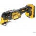 DeWALT DCS356E1T Aku oscilační multibruska 18V (1x1,7Ah Powerstack) bez nabíječky, kufr Tstak 35ks příslušenství