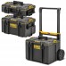VÝPRODEJ DeWALT DWST83402-1 ToughSystem 2.0 SET kufrů DS450 + DS300 + DS166 PRASKLÁ ÚCHYTKA!!