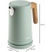 DOMO WOOD YOU Rychlovarná konvice (1,7l/2200W) nerez, zelená DO9282WK