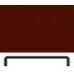 DŘEVOJAS GO 550 S skříňka s umyvadlem Mini 550, červená vysoký lesk, úchytka A 20746