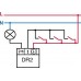 ELEKTROBOCK DR2-SD-hnědá dotykový a dálkový regulátor osvětlení 0512