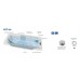TEIKO Vana Porta 160 L obdélníková 160 x 76 cm - HTP systém ECO AIR V212160L04T03221