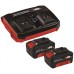 Einhell PXC startovací sada (2x18V/4,0Ah) & Twincharger Starter-Kit 4512112